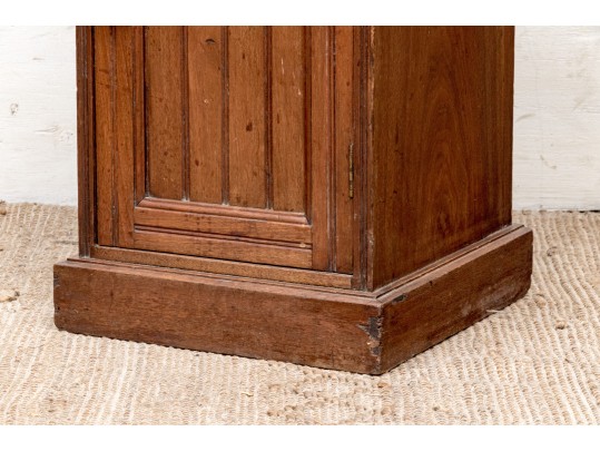 Vintage Wooden Bedside Cabinet, Paint Project