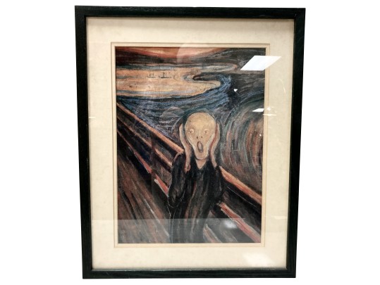 Vintage Poster Of Edvard Munch’s “The Scream”