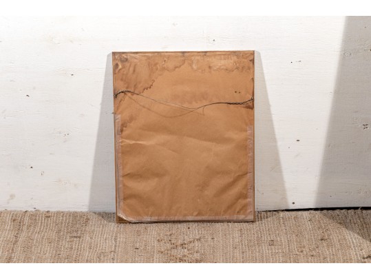 Signed Watercolor Painting, Urban Landscape, As Is