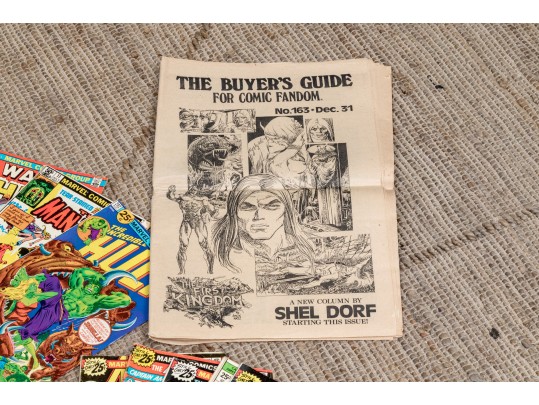 Large Lot Of Vintage Marvel Magazines, Approximately 55 Plus