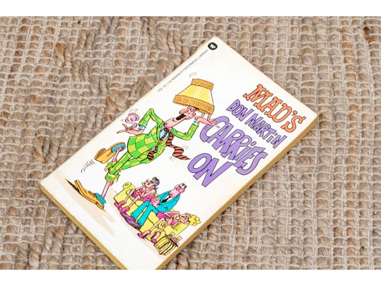 Collection Of Vintage Mad Paperbooks, Approximately 80