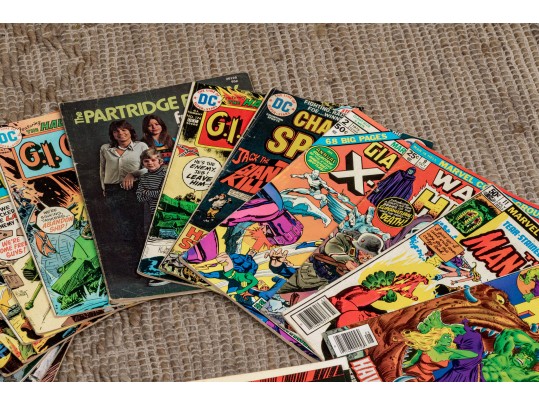 Large Lot Of Vintage Marvel Magazines, Approximately 55 Plus