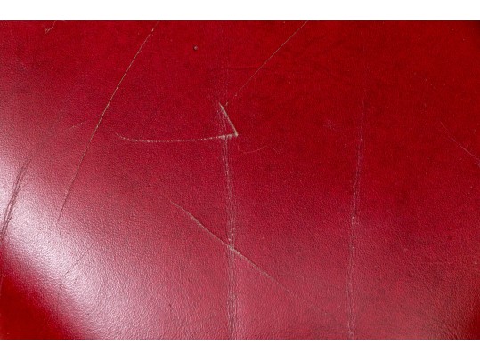 Fine Hancock & Moore Leather Ottoman