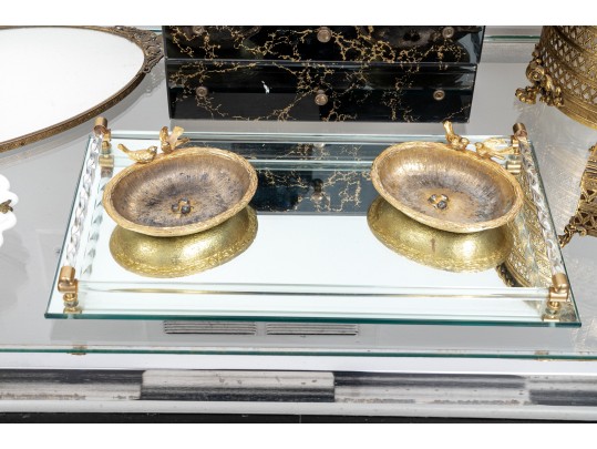 Group Of Good Quality Bathroom/Powder Room Furnishings