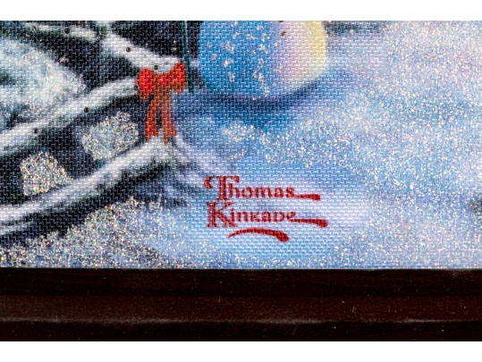 The Bradford Exchange, Thomas Kinkade Illuminated Canvas Print, 