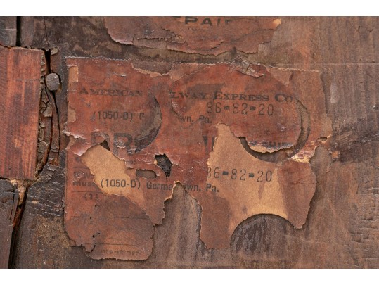 Mahogany American Empire Corner Cabinet