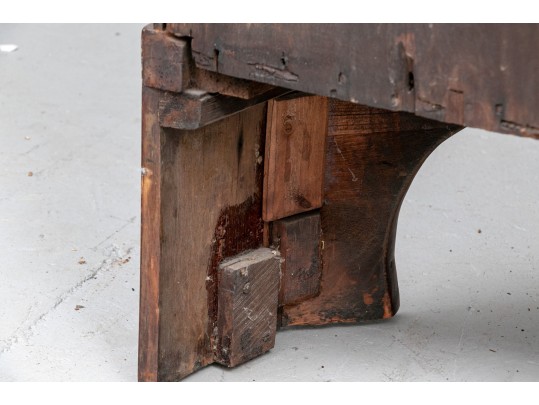 Mahogany American Empire Corner Cabinet