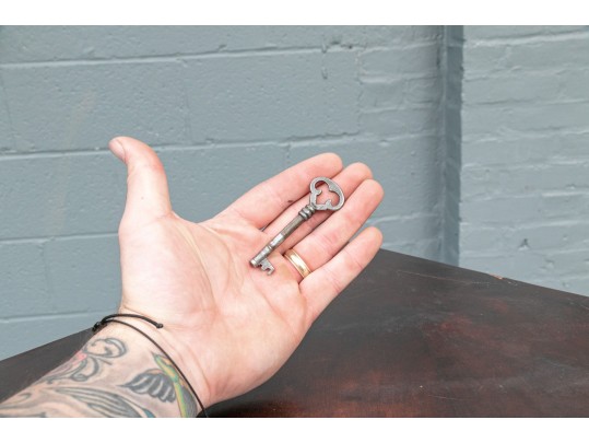 Mahogany American Empire Corner Cabinet