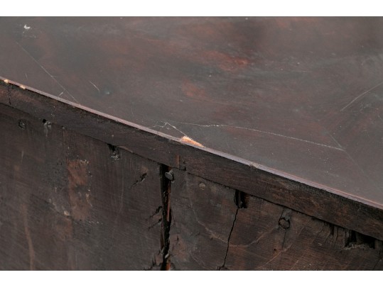 Mahogany American Empire Corner Cabinet