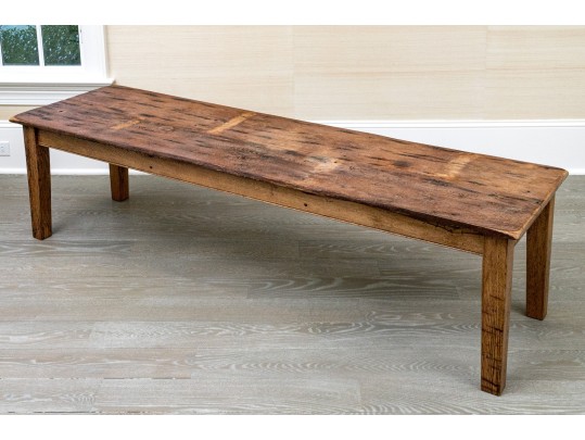 Rustic Wooden Entryway Or Window Bench
