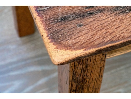 Rustic Wooden Entryway Or Window Bench