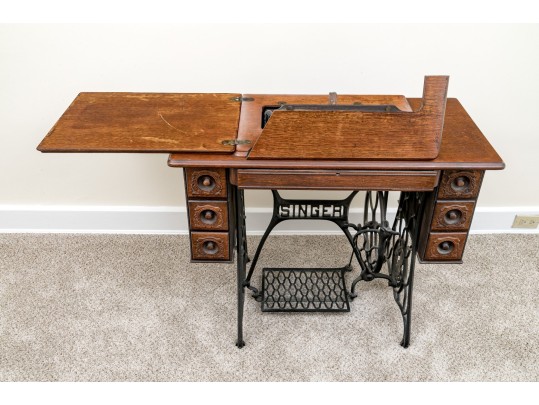 Singer Sewing Machine Table