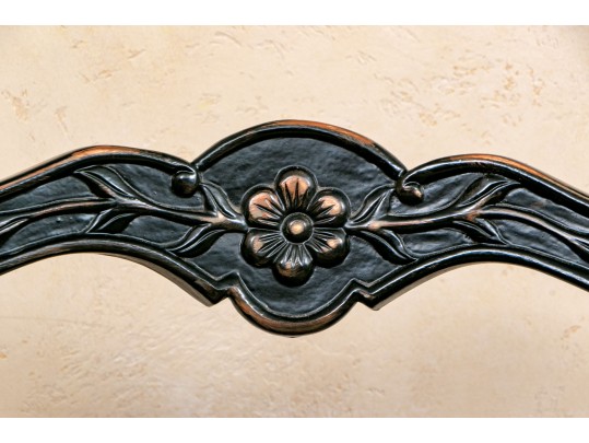 Set Of Six Vintage French Country Style Dining Chairs 