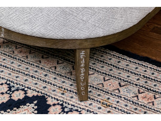 Contemporary Upholstered Wing Chair