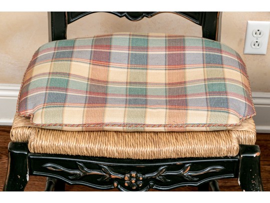 Set Of Six Vintage French Country Style Dining Chairs 