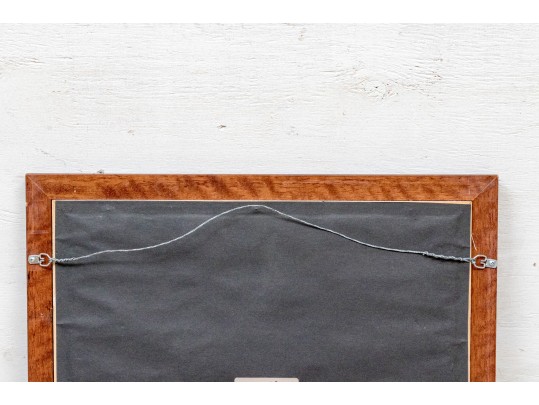 Signed Painting On Board, Duck In A Landscape