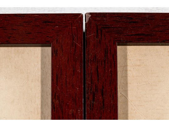 Harry Shokler (Am., 1896-1978) Two Framed Serigraphs, VT Winter Landscapes