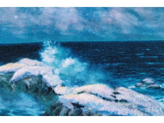 The Bradford Exchange, Thomas Kinkade Illuminated Canvas Print, 