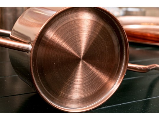 Collection Of Six Vintage Copper Items