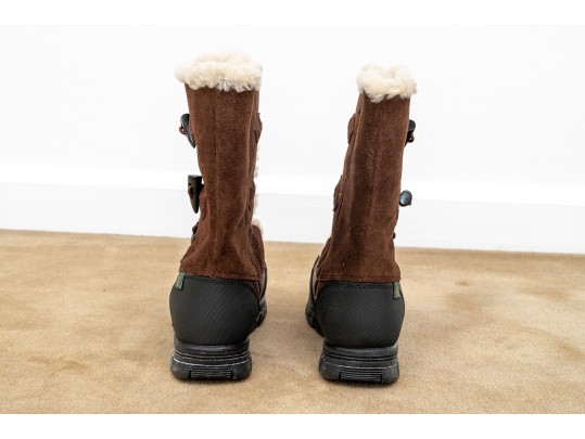 Women's Ralph Lauaren Quintessa Polo Boots - Size 8