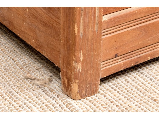 Antique Oak Wash Stand, For Restoration