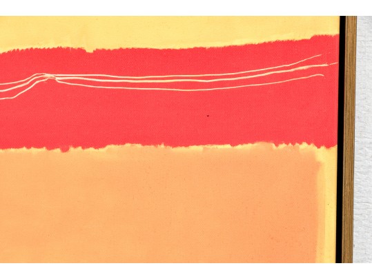 Giclee On Canvas, Color Block Composition In The Manner Of Mark Rothko