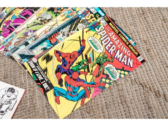 Large Lot Of Vintage Marvel Magazines, Approximately 55 Plus