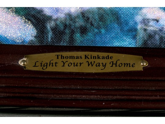 The Bradford Exchange, Thomas Kinkade Illuminated Canvas Print, 