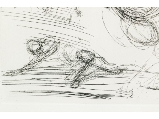 Salvador Dali Don Quixote Etching More Than Likely Collector's Guild