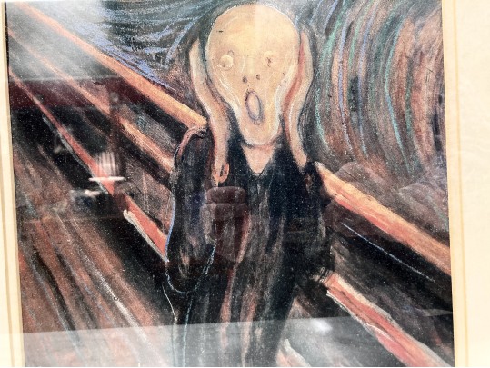 Vintage Poster Of Edvard Munch’s “The Scream”