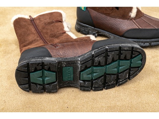 Women's Ralph Lauaren Quintessa Polo Boots - Size 8