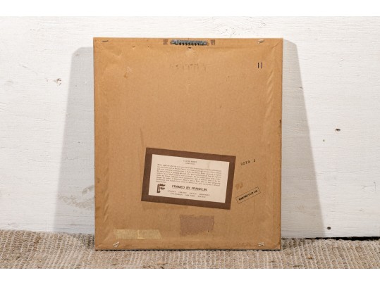 After Claude Monet, Color Print, Figure In A Verdant Landscape