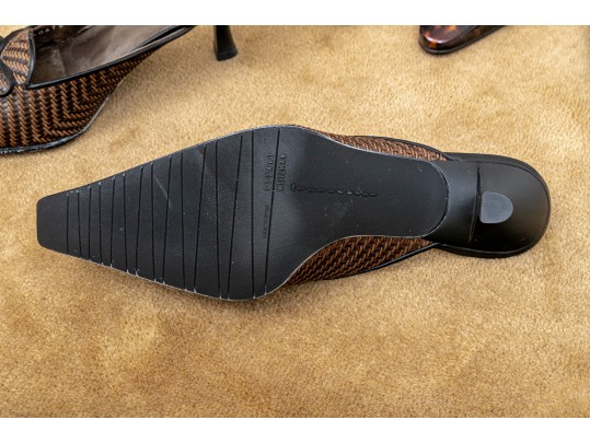 Group Of 11 Pair Of Stuart Weitzman Designer Women's Pre-Owned Footwear - Size 7 1/2 & 8