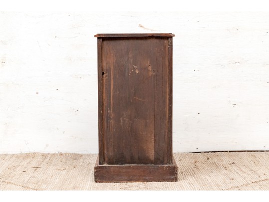 Vintage Wooden Bedside Cabinet, Paint Project