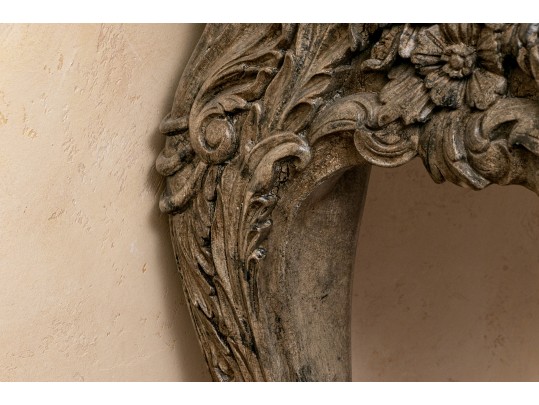 Vintage French Baroque Style Console Table 