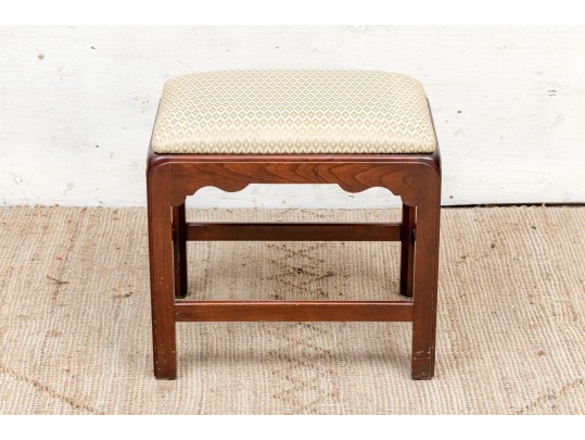 Vintage Chippindale Style Carved Cherry Bench