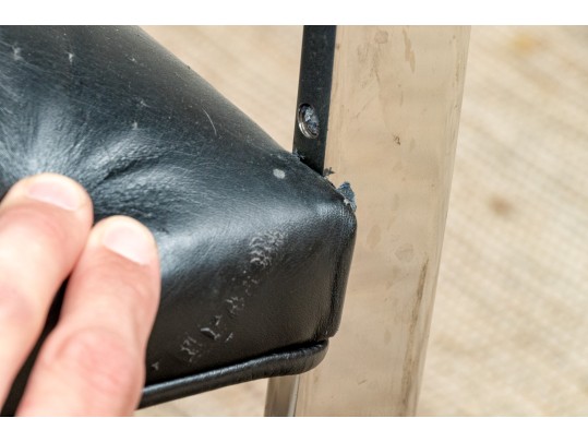 Mid Century Chrome Framed Armchair, Restoration Project