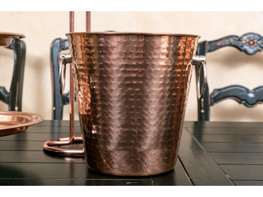 Collection Of Six Vintage Copper Items