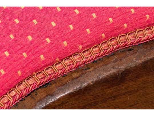 Adorable Vintage Upholstered Foot Stool