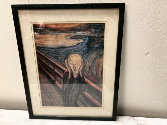 Vintage Poster Of Edvard Munch’s “The Scream”