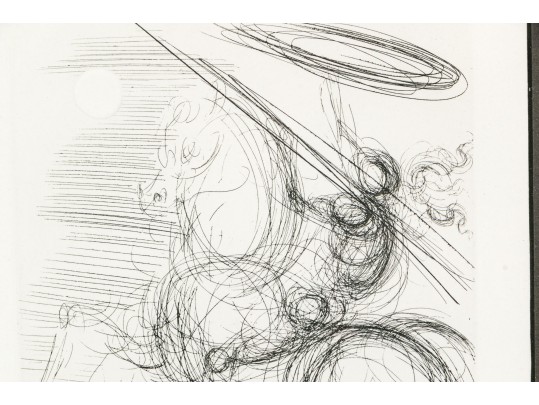 Salvador Dali Don Quixote Etching More Than Likely Collector's Guild