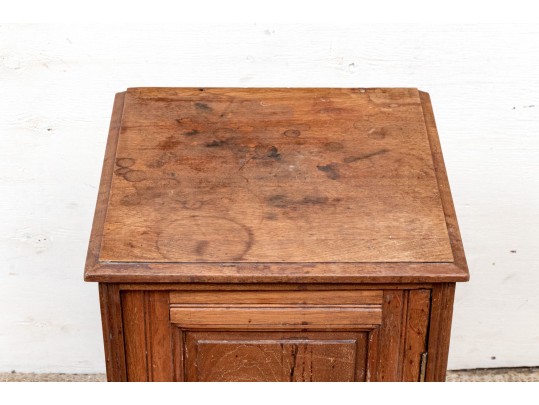 Vintage Wooden Bedside Cabinet, Paint Project