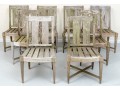 Set Of 8 Sutherland Outdoor Teak Dining Chairs