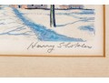 Harry Shokler (Am., 1896-1978) Two Framed Serigraphs, VT Winter Landscapes