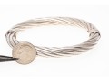 Sterling Silver Ribbed Bangle Bracelet