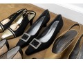 Group Of 12 Pair Of Designer Used And New Shoes - Size 7 1/2 - 8