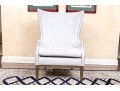 Contemporary Upholstered Wing Chair