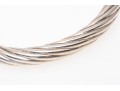 Sterling Silver Ribbed Bangle Bracelet