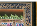 Two Gilt Framed India Painted And Gilt Figural Artworks