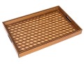 Williams Sonoma Home Harlequin Inlaid Bar Tray On Stand 